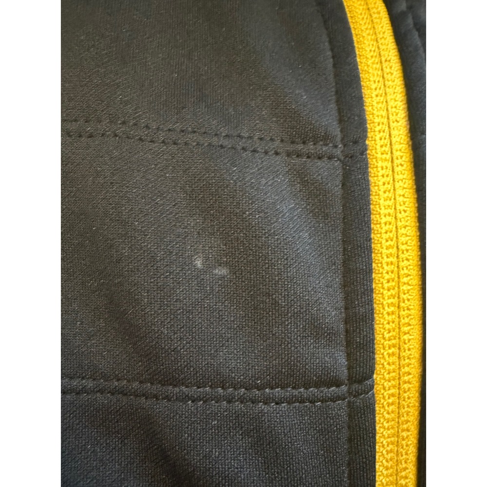 Iowa Hawkeyes Black Quilted Zip Up Jacket Men's Medium‎ Apparel Hawkeyes Gear - Picture 7 of 11